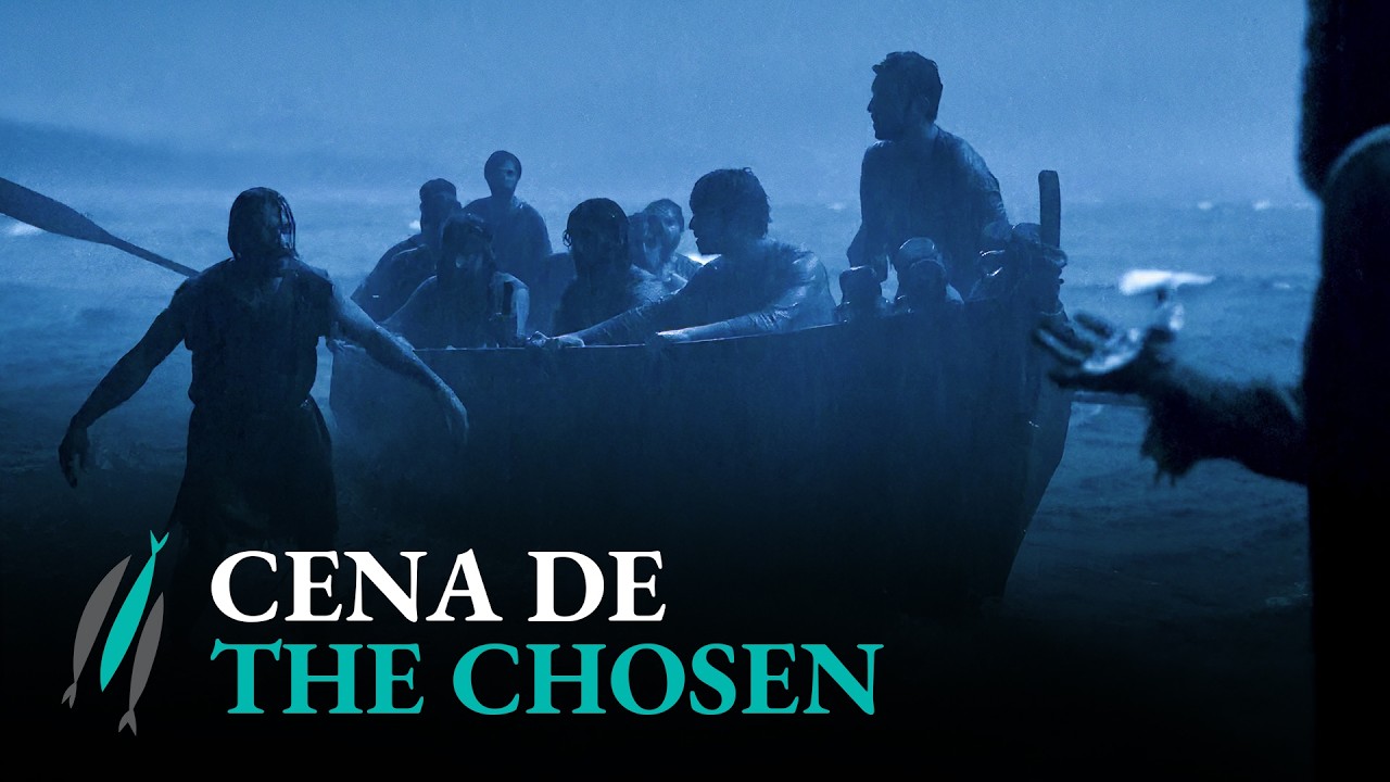 Jesus Anda Sobre as Águas e Salva Pedro (Mateus 14) | Cena da Temporada 3 de The Chosen
