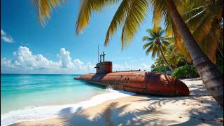 🌊Productive Studying with Soft Tropical Island  Maldives with Submarine & Paradise View for Relax screenshot 5