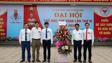 Xã Lũng Hòa tổ chức Đại hội Thể dục Thể thao lần thứ VI – năm 2022