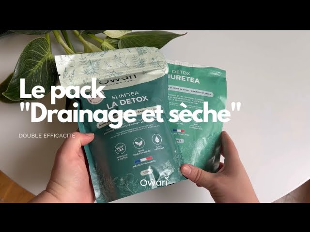 COMMENT UTILISER LE PACK DRAINAGE ET SÈCHE 🔥 OWARI 