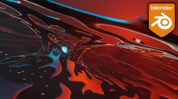 Create this Organic / Scifi Loop Animation by Geometry Nodes | Blender 3D