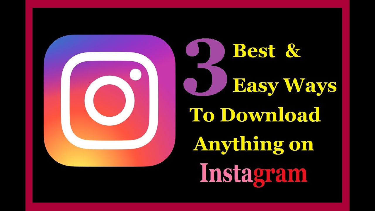 download instagram videos link