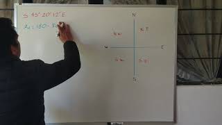 5.1 Conversión de Rumbo a Azimut ejemplos
