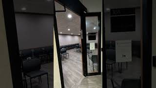 Exiting through the Dormakaba Automatic Door for Room 108 at the Cancer Center of Kansas in Wichita