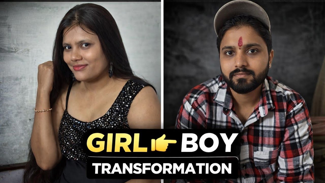 Girl to boy makeover transformation 🧔😍😱