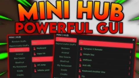 Arceus X Hydrogen Fluxus | Mini Hub Script BEST FOR GAMES!