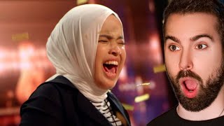 Vocal Coach Reacts - Golden Buzzer Putri Ariani receives the GOLDEN BUZZER from Simon Cowell