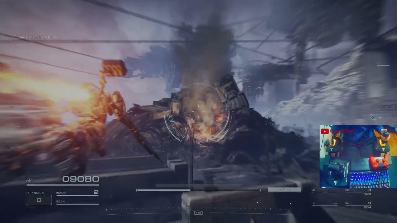 Armored Core 6 Dual Joysticks Controller View YouTube