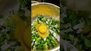 Egg with spring onion??| Spring Onion omelette|egg eggs shorts viral youtube recipe trending