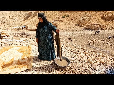 Grandma is Stitching the MASHK_the Nomadic Lifestyle of Iran