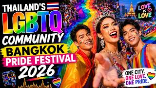 Bangkok Pride Festival 2026 🌈 | Thailand's Biggest LGBTQ Celebration Ever!  | 🌈 THAILAND PRIDE 2026!