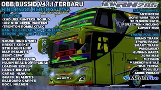 Obb Bussid V4.1.1 Terbaru Hino RN285 Ngorok Suos | Full Rombak Acc - Grafik HD | Bussid