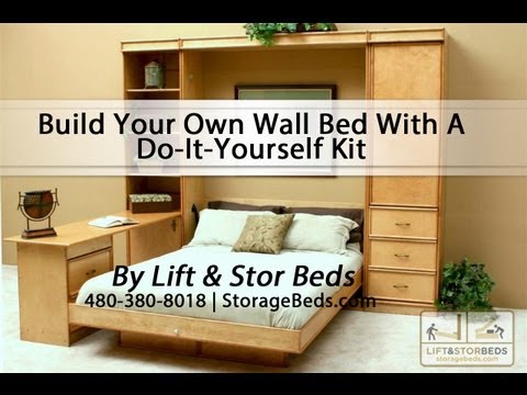 Do It Yourself Storage Bed Kits Diy Wall Beds Lift