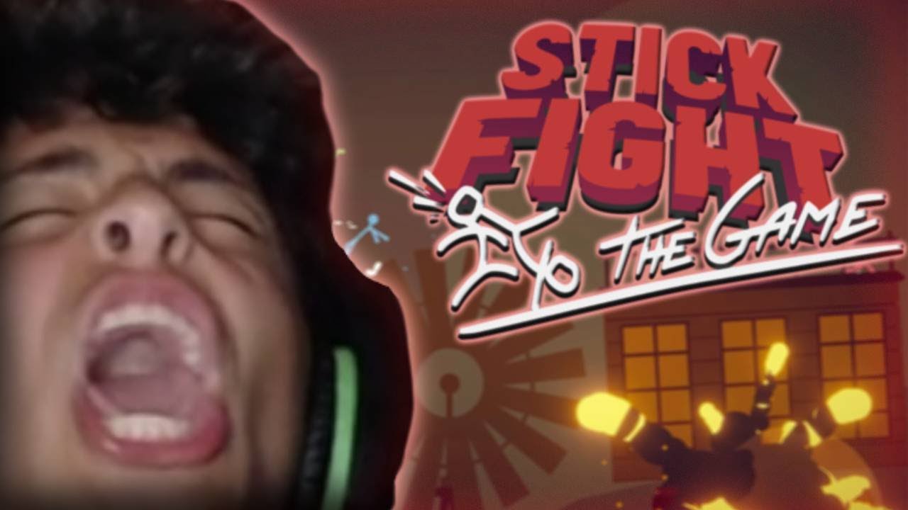 BREAKING OUR DESKS WITH RAGE Stick Fight The Game YouTube