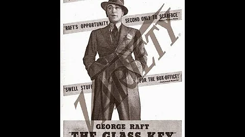 The Glass Key 1935 George Raft, Claire Dodd, Edwar...