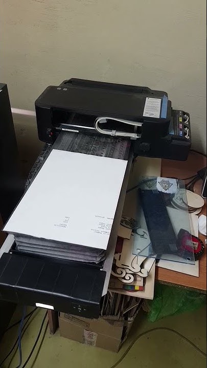 Epson L120 2 недели простоя с пигментными чернилами!😲 тест всё показал ...