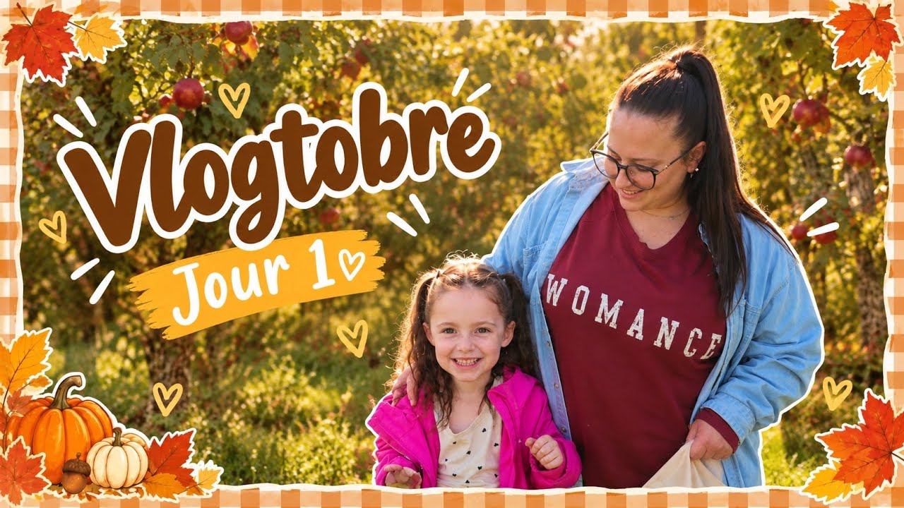 VLOGTOBRE | JOUR 1 : Je suis accro? + Sortie aux pommes & Pain Gumbo