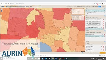 How To Combine, Calculate and Visualize 2 DATASETS in AURIN