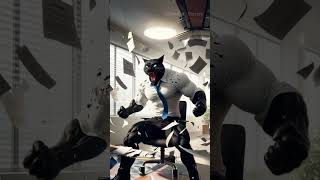 Lady Boss Cat Fired Wrong Cat?