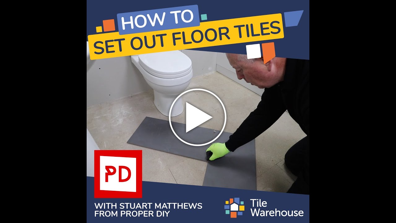 How to set our floor tiles YouTube