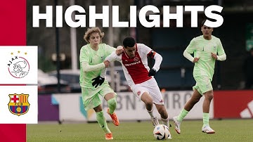 Historic friendly match-up in Amsterdam 🤝 | Highlights Ajax - FC Barcelona | Al Abtal Cup