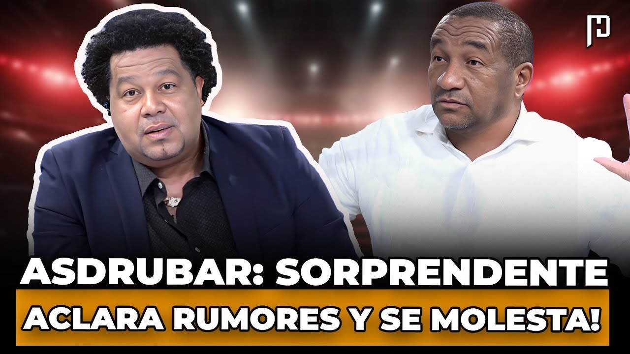 ASDRÚBAR: SORPRENDENTE SU HISTORIA DE SALSERO, POR FIN ACLARA RUMORES Y SE MOLESTA!