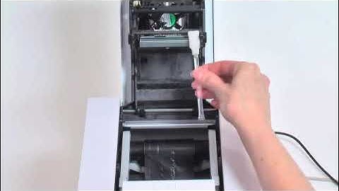 Evolis Primacy - How to carry out a  Routine Printhead Cleaning