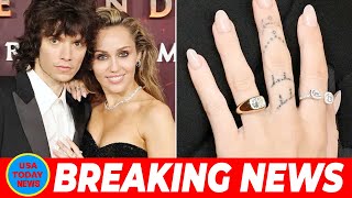 Miley Cyrus Jokes That Her Engagement Ring from Fiancé Maxx Morando Was a 'Black Friday Deal'