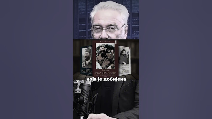 Doktor Branimir Nestorovic o cetnicima, Drazi, Pogledima #nestorovic #doktor #miloslav samardzic