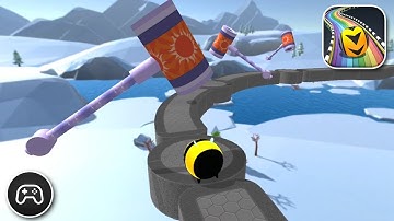 Rolling Ball Sky Escape - Gameplay Walkthrough Part 35 - Racing Game Levels 107-109 (iOS, Android)