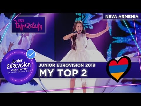 Junior Eurovision 2019: My Top 2 - NEW: Armenia