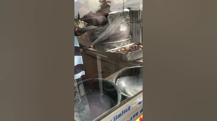 I'm being served my Waakye 😋 #streetfood #ghanafood #shots