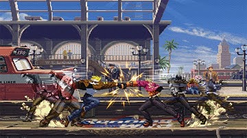 Terry Bogard VS. Shen Woo