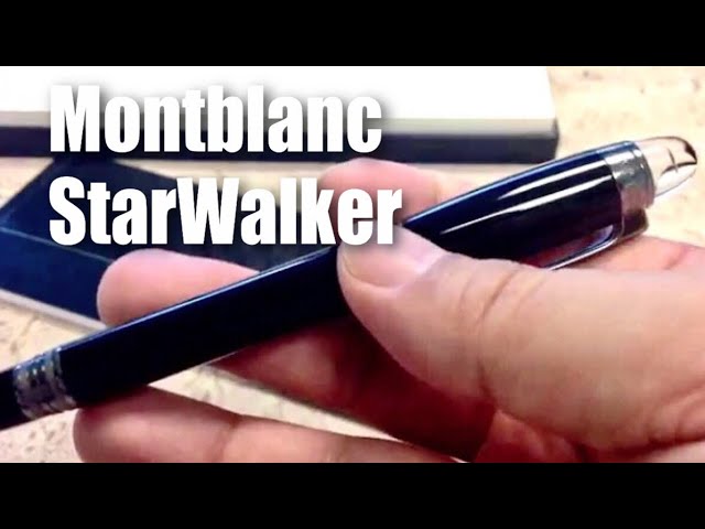 Montblanc Starwalker BlackCosmos Precious Resin Fineliner | Black