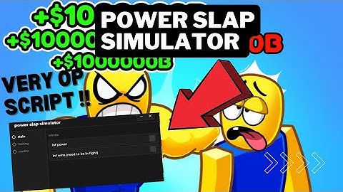 New Very OP SCRIPT For Power Slap Simulator Working 2024!!