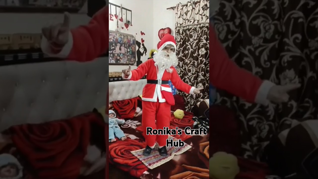 How to make Santa Claus/Santa Claus Fancy Dress Competition Ideas/Christmas🎄#shorts#youtubeshorts