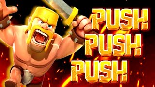 Clash Royale - Hog Cycle 2.6 Best Gameplay Hard Push