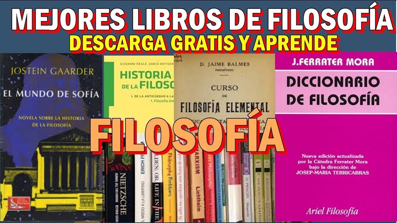 Renacimiento en frente de persuadir Los Mejores Libros de Filosofía | Gratis En PDF - YouTube