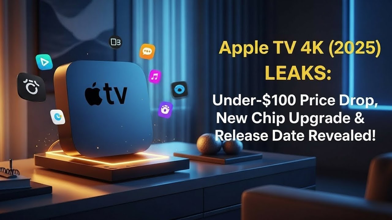 Apple TV 4K (2025) LEAKS: Under-$100 Price Drop, New Chip Upgrade ...