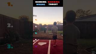 Baseball Gone Wrong #shorts #ranked