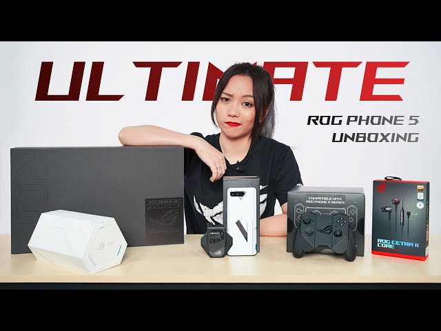 ROG Phone 5 ULTIMATE Unboxing - Ultimate Fan Gift Set and
