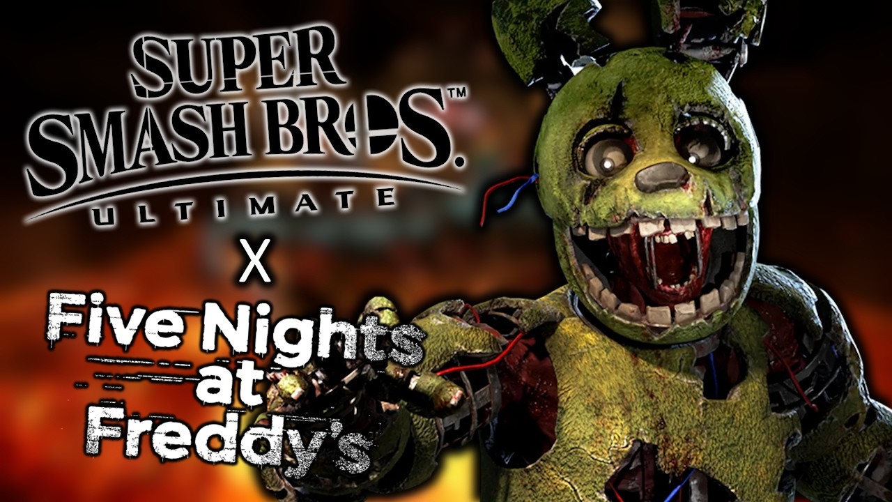 [SSBU/FNAF] Springtrap got a Custom Moveset for Smash Ultimate and so i ...