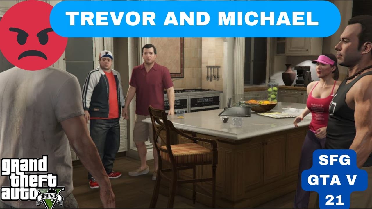 GTA V TREVOR MEET MICHAEL | GTA V GAMEPLAY 21 | SFG GAMING | - YouTube
