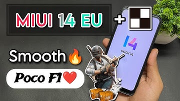 Miui 14 EU Android 13 Rom For Poco F1. Install Miui 14 EU Rom on Poco F1. Best Rom For Poco F1