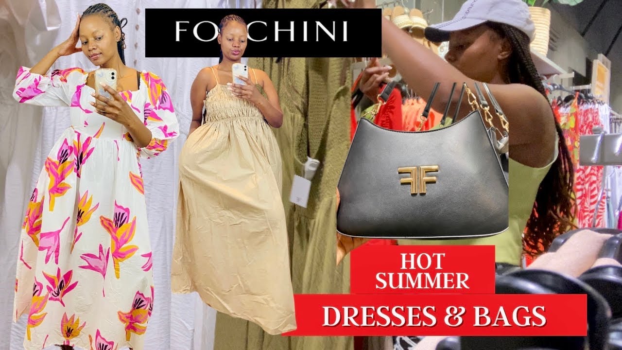 FOSCHINI CLOTHING| HOT SUMMER HOLIDAY DRESSES | COME SHOP WITH ME| WHATS NEW? SOUTH African YouTubeR