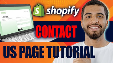 Shopify Contact Us Page | Tutorial for Beginners (2025)