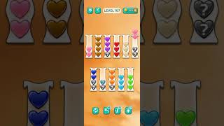 Ball Sort Level 107 solution,    Ball Sort Puz - Color Game, Playvalve, All levels, playlist