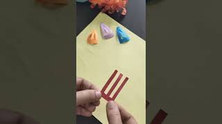 Craft a stylish hairpin using paper Cute Pin.#shorts #diy #howto #papercraft #hairpins