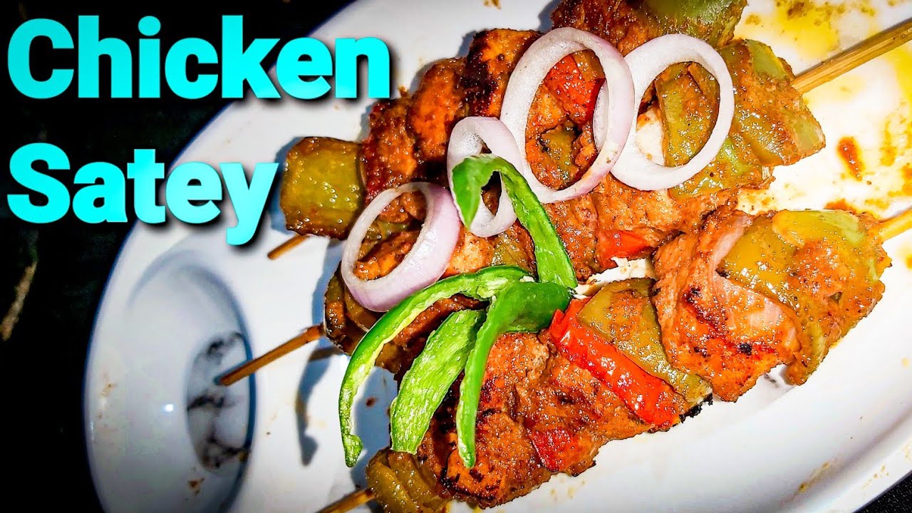 Chicken satey recipe - YouTube