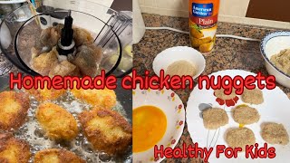 Homemade chicken nuggets | healthy | Nuggets For Kids